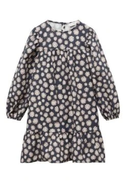 Mango Kids Rose - Robe De Jour - Gris