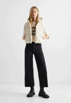 Mango Kids Tina - Veste Sans Manches - Écru