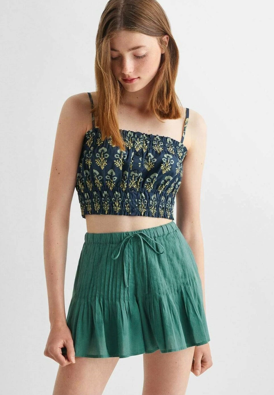 Mango Kids Monaco - Short - Pastel Green