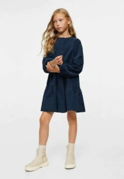 Mango Kids Cloe - Robe De Jour - Navy