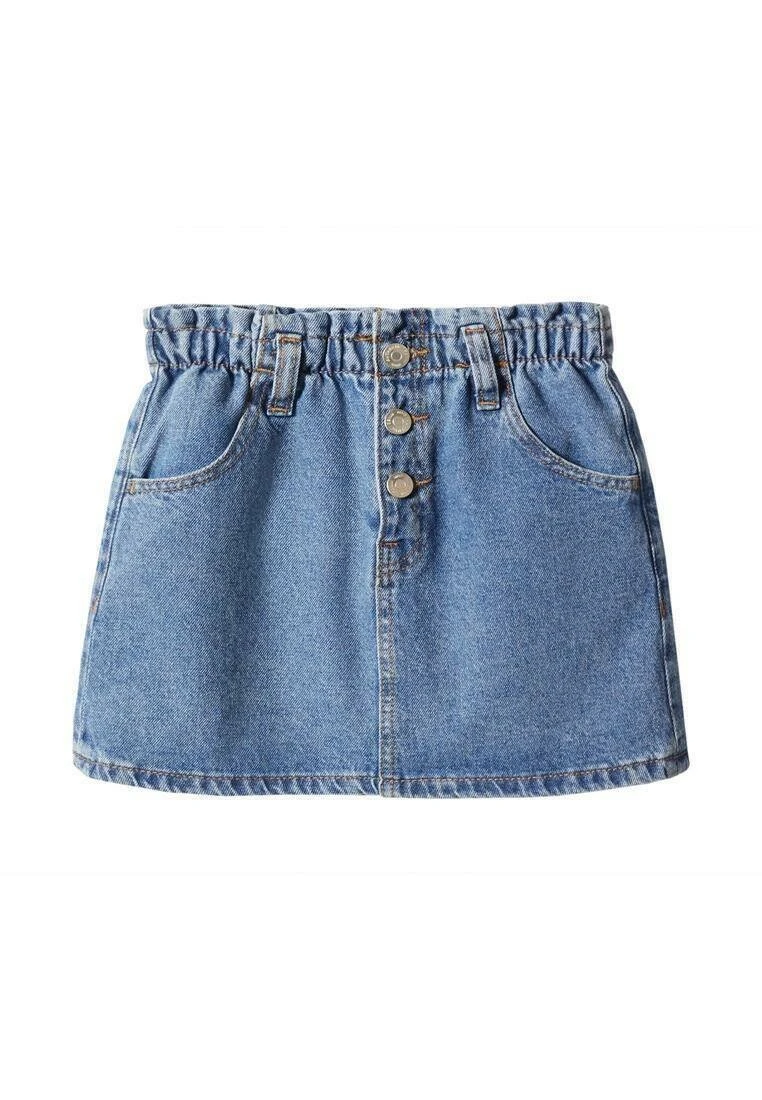 Mango Kids Cindy - Jupe En Jean - Medium Blue