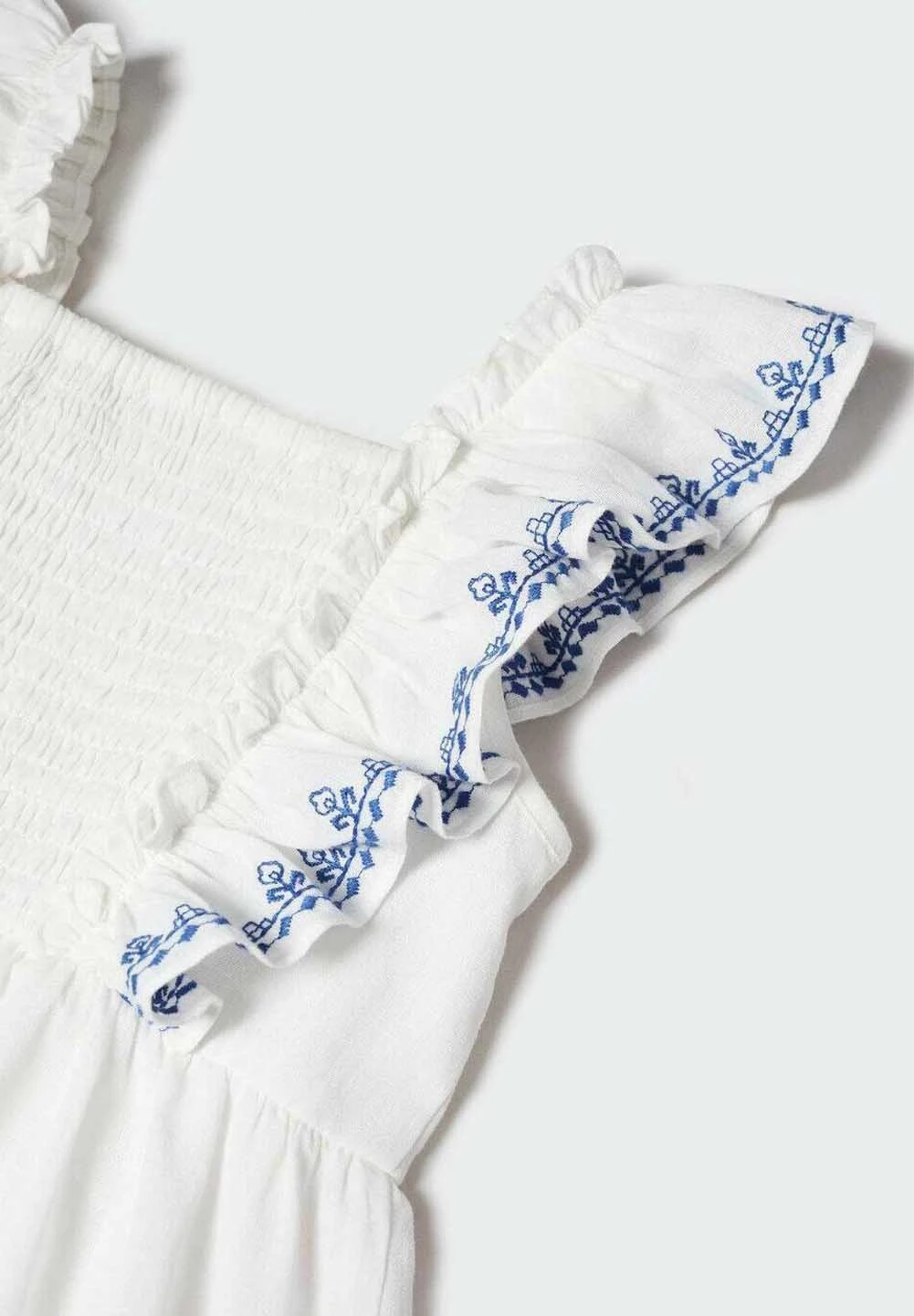 Mango Kids Creta - Robe De Jour - Wit â Image 3