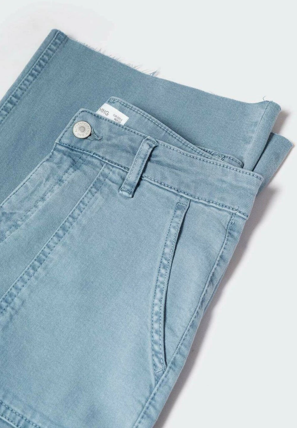 Mango Kids Utility - Jean Flare - Petrol Blue â Image 7