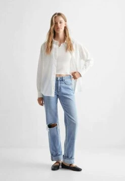 Mango Kids Vuelta - Jean Droit - Hellblau