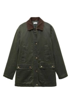 Mango Kids Fox - Veste Mi-Saison - Tmavě Zelená