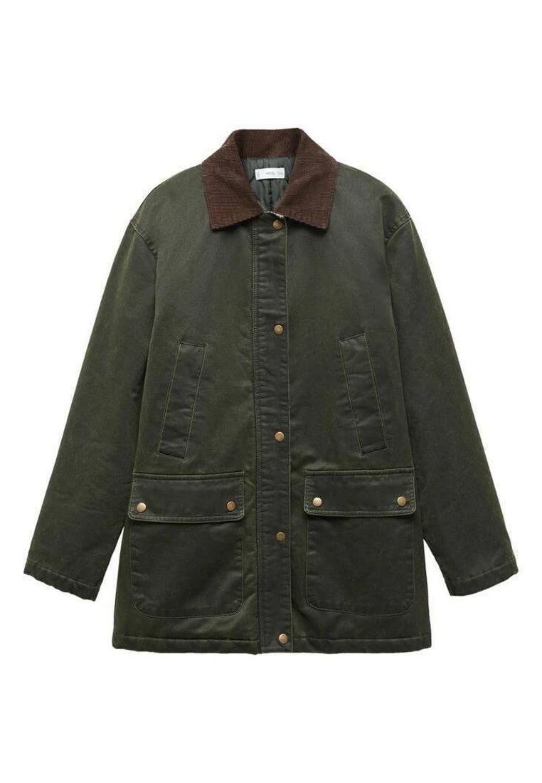 Mango Kids Fox - Veste Mi-Saison - Tmavě Zelená