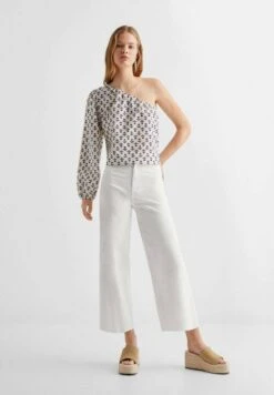 Mango Kids Marta - T-Shirt Ă Manches Longues - Ecru