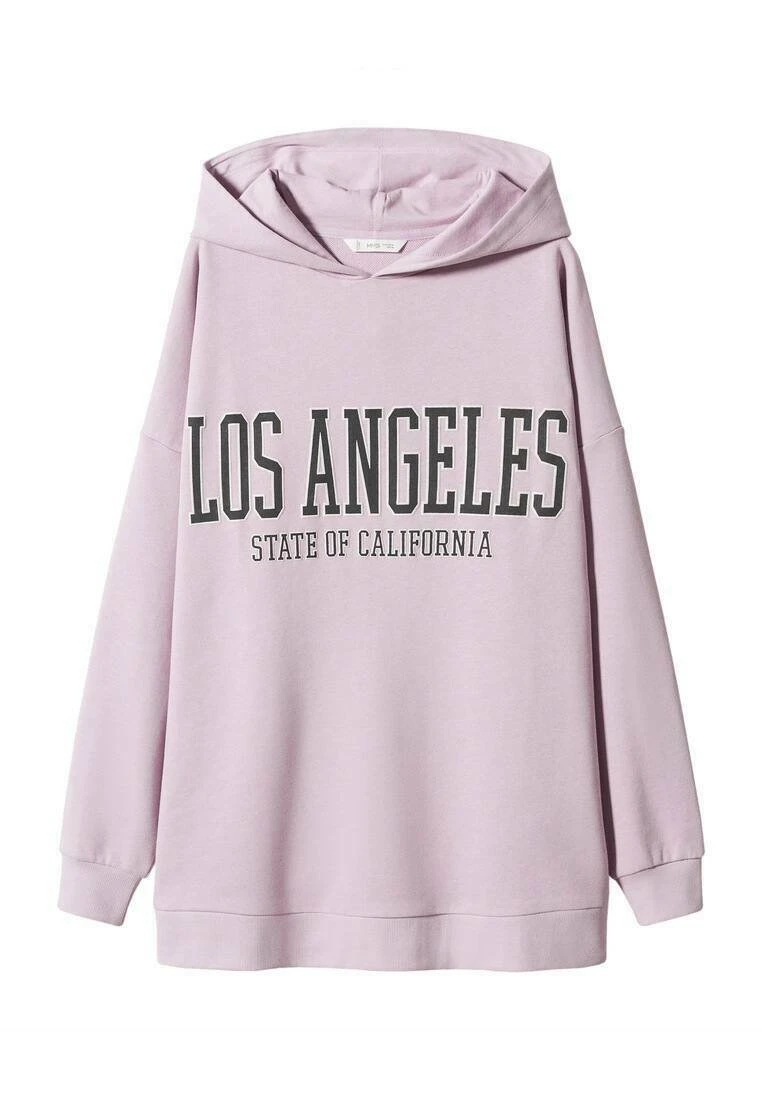 Mango Kids Sweat À Capuche - Helllila Pastelllila – Image 4