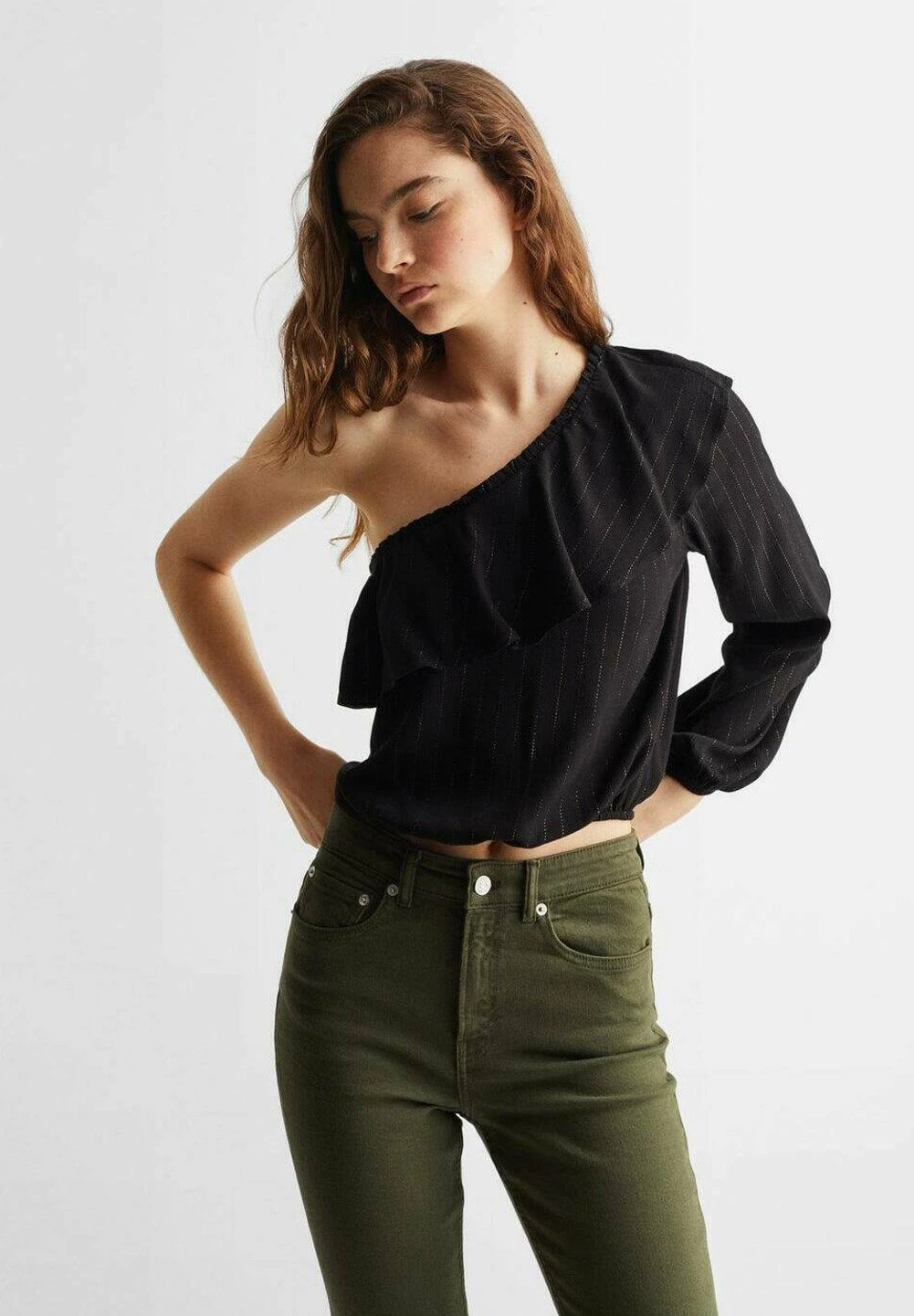 Mango Kids Jean Flare - PastellgrĂŒn â Image 4