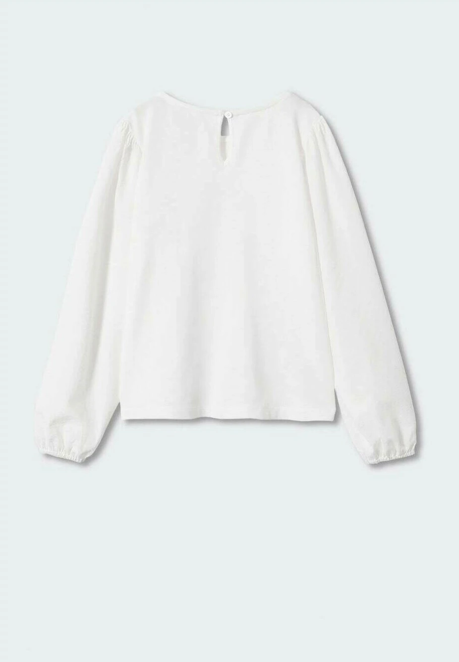 Mango Kids Betty - T-Shirt À Manches Longues - Cremeweiß – Image 2