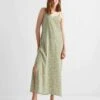 Mango Kids Kentucky - Robe Longue - Pastel Green