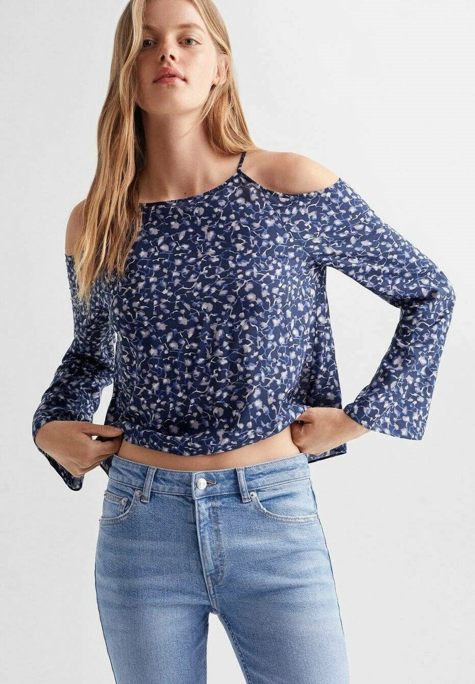 Mango Kids Flarecut - Jean Bootcut - Medium Blue â Image 4