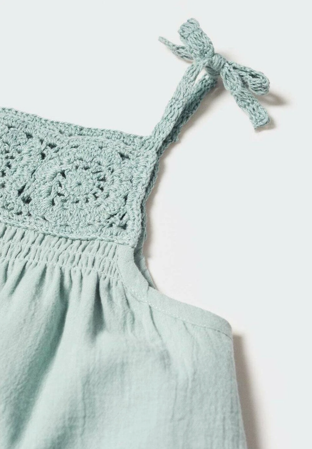 Mango Kids Linda - Robe De Jour - Groen â Image 5