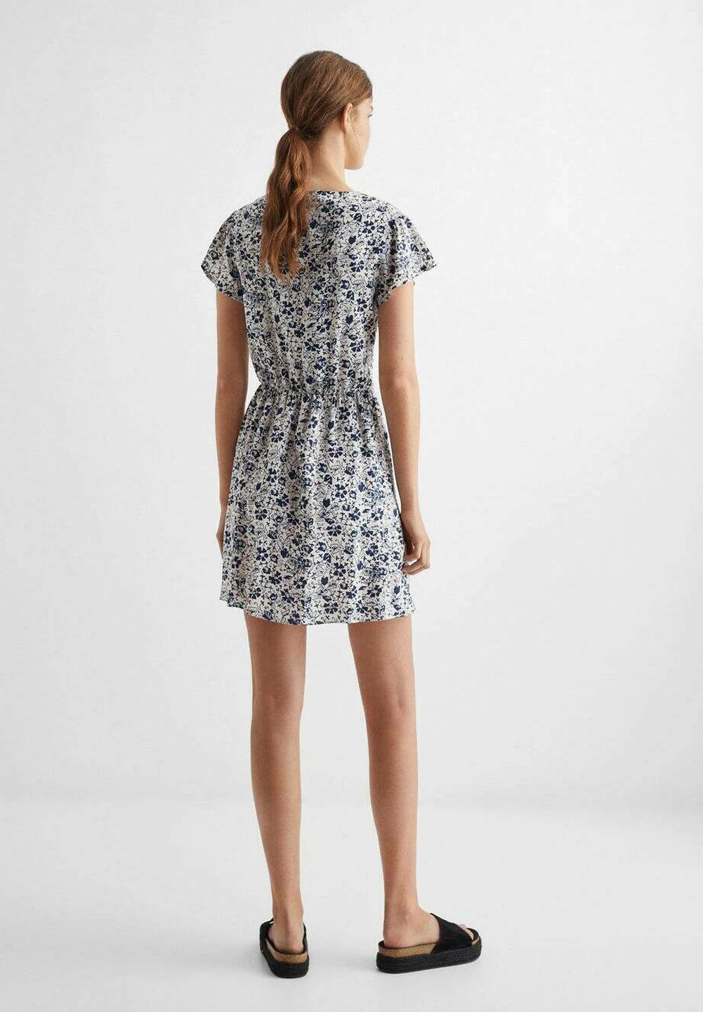 Mango Kids Corfu - Robe De Jour - Dark Navy â Image 3