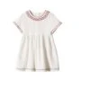 Mango Kids Simon - Robe De Jour - White