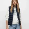 Mango Kids Veste Sans Manches - Dark Navy