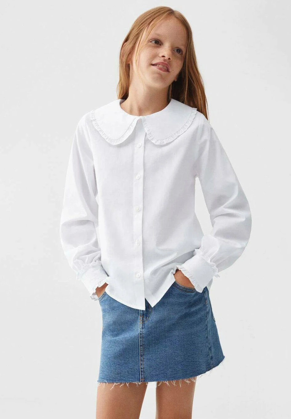 Mango Kids Carmen - Chemisier - Blanc â Image 2