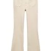Mango Kids Pocket - Jean Flare - Beige