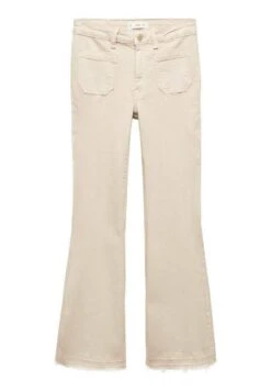 Mango Kids Pocket - Jean Flare - Beige