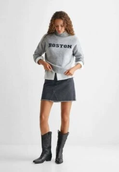 Mango Kids Boston - Pullover - Light Heather Grey