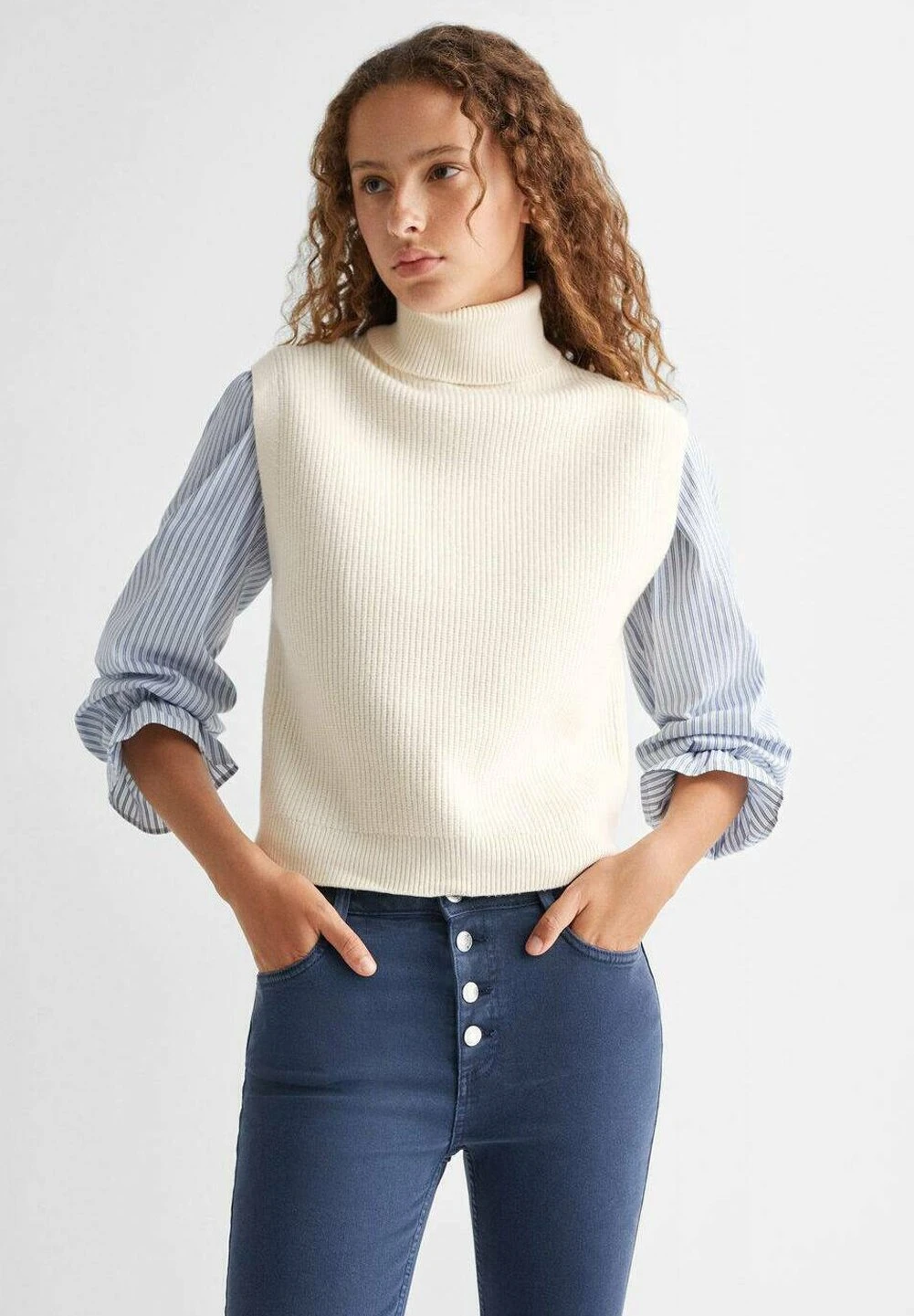 Mango Kids Pullover - Off White â Image 2