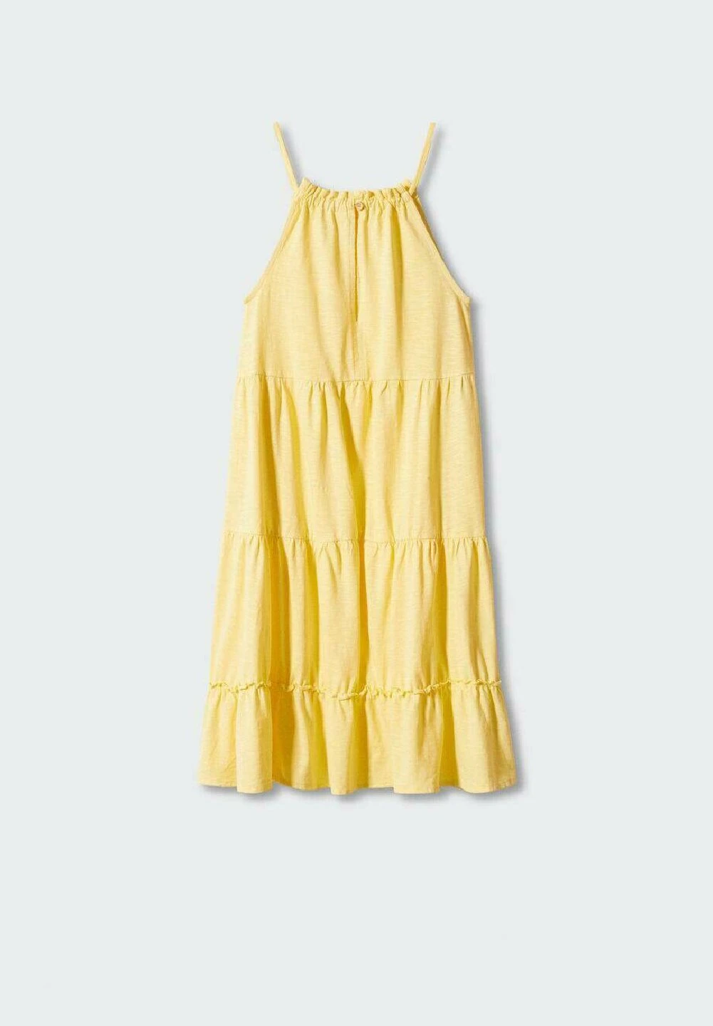 Mango Kids Merel - Robe En Jersey - Yellow â Image 5