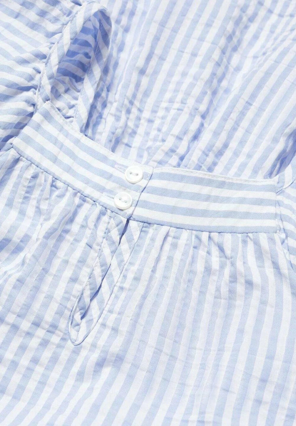 Mango Kids Alguer - Robe De Jour - Bleu Ciel â Image 3