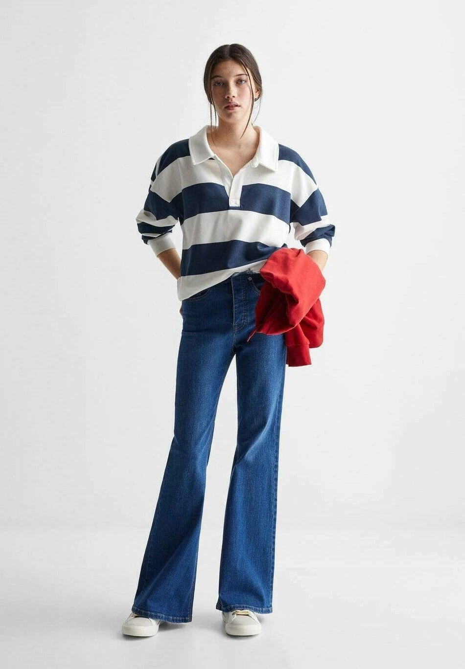 Mango Kids Jean Flare - Medium Blue