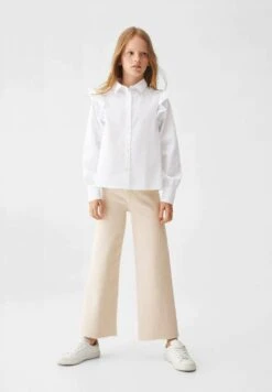 Mango Kids Pantalon Classique - Sable