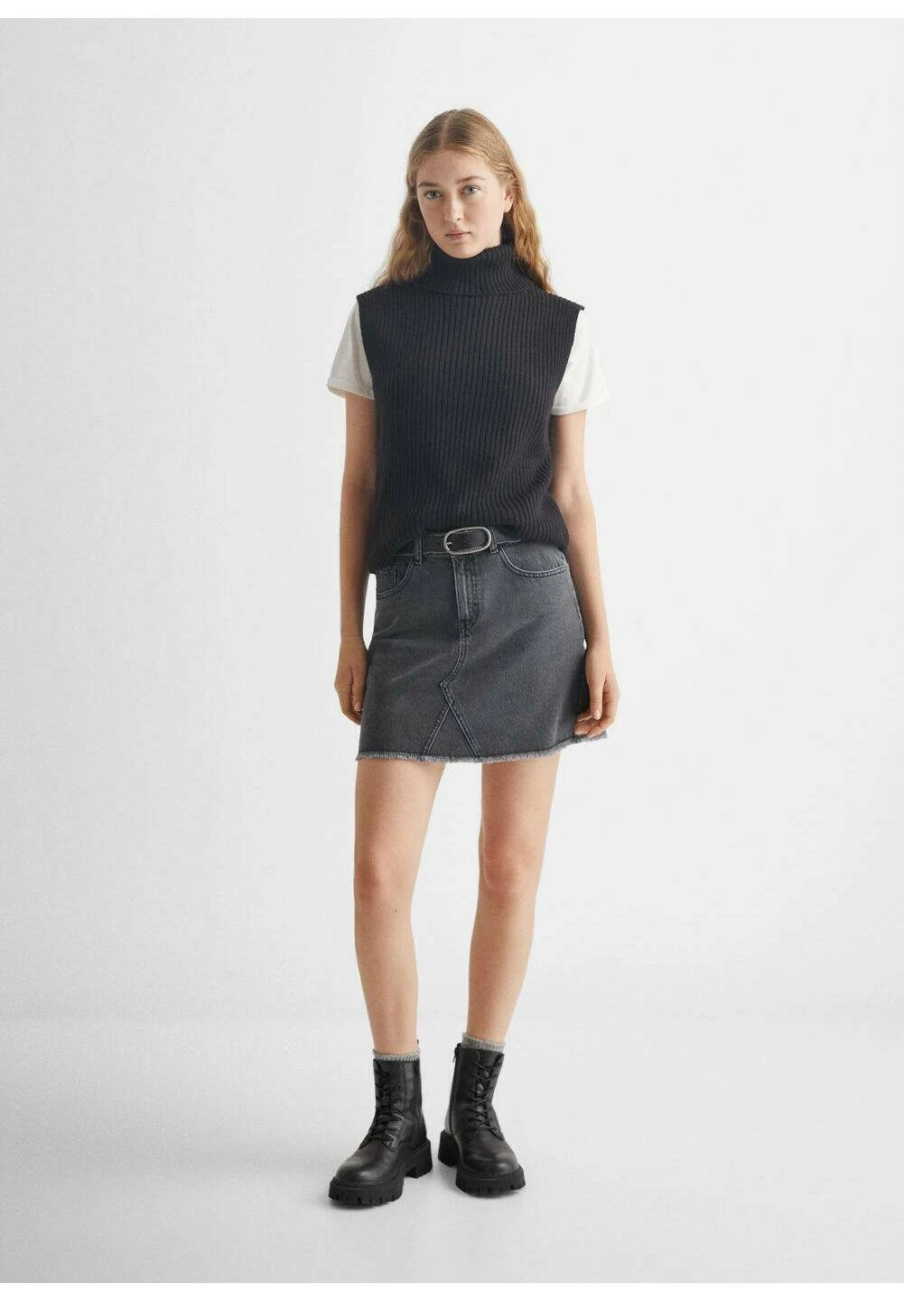 Mango Kids Roll - Débardeur - Black