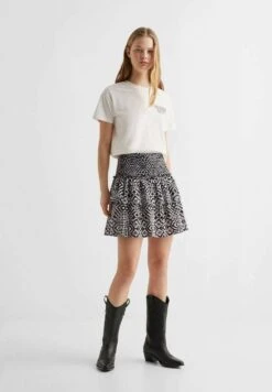 Mango Kids Vergesf - Jupe Trapèze - Černá