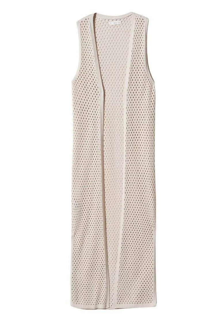 Mango Kids Cintia - Veste Sans Manches - Sable â Image 4