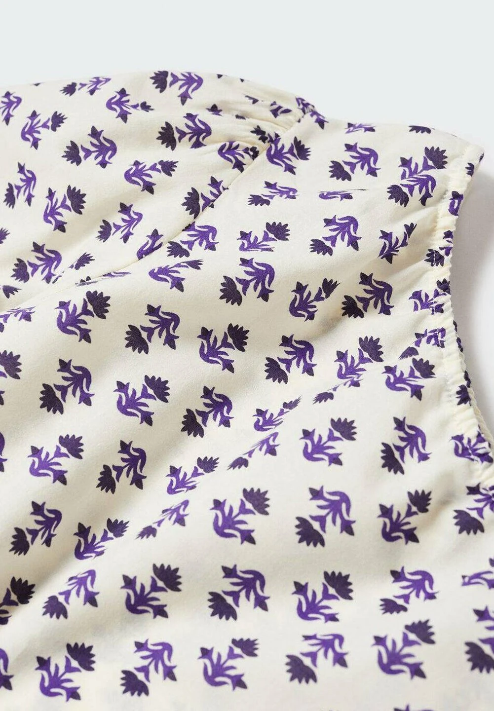 Mango Kids Marta - T-Shirt À Manches Longues - Ecru – Image 5