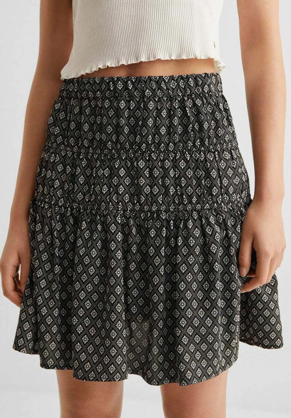 Mango Kids Pals - Jupe Trapèze - Schwarz – Image 4