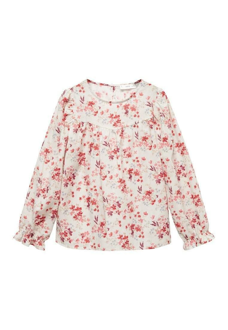 Mango Kids Flor - Blouse - Roze