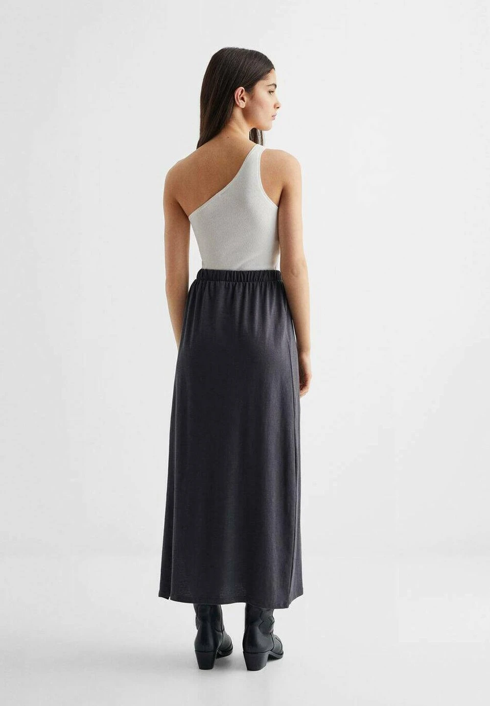 Mango Kids Hawaii - Jupe Trapèze - Antracytowy – Image 3