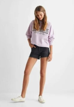 Mango Kids Sweat Ă Capuche - Helllila Pastelllila