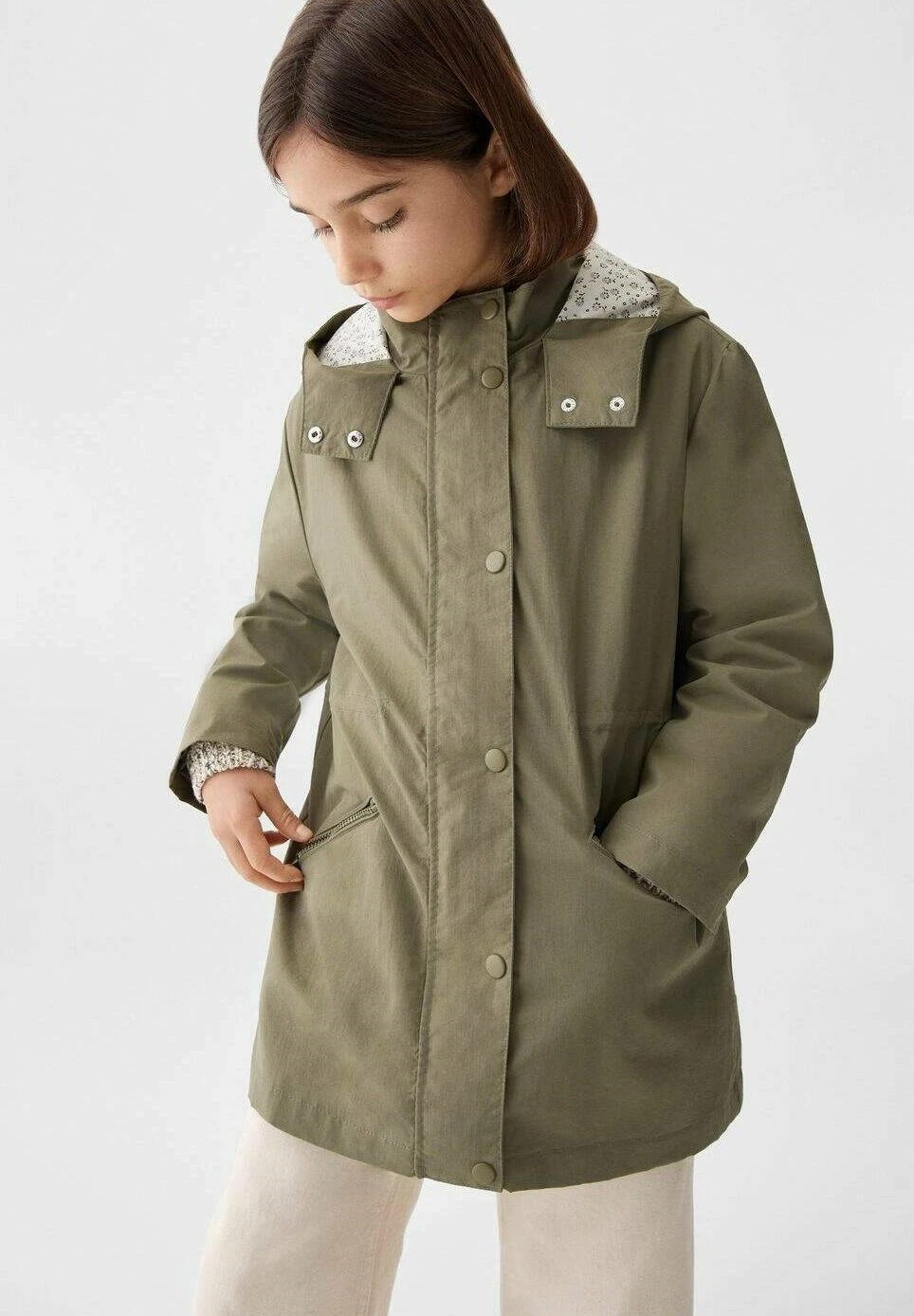 Mango Kids Gaba - Parka - Khaki