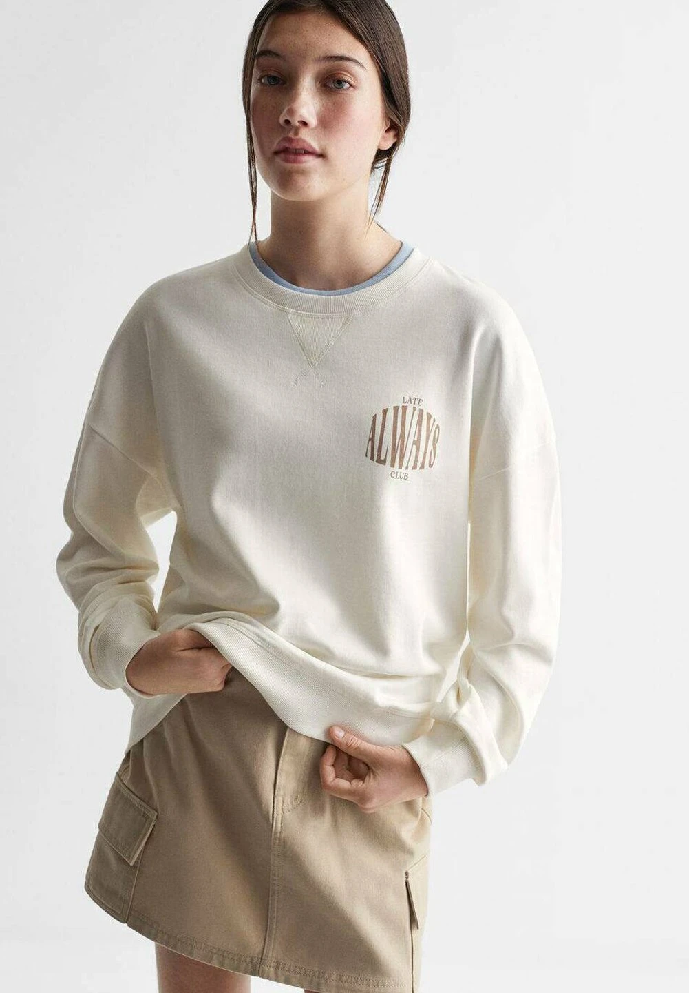 Mango Kids Late - Sweatshirt - CremeweiĂ â Image 3