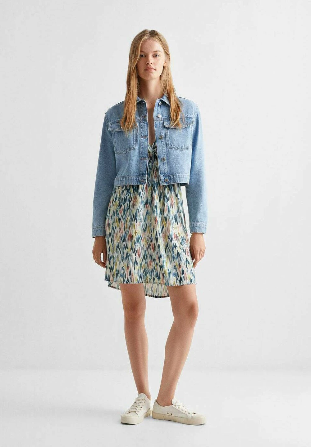 Mango Kids Sarah - Veste En Jean - Mittelblau â Image 2