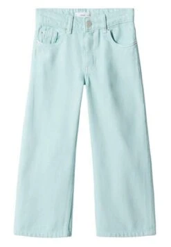 Mango Kids Culotte - Jean Droit - Wassergrün