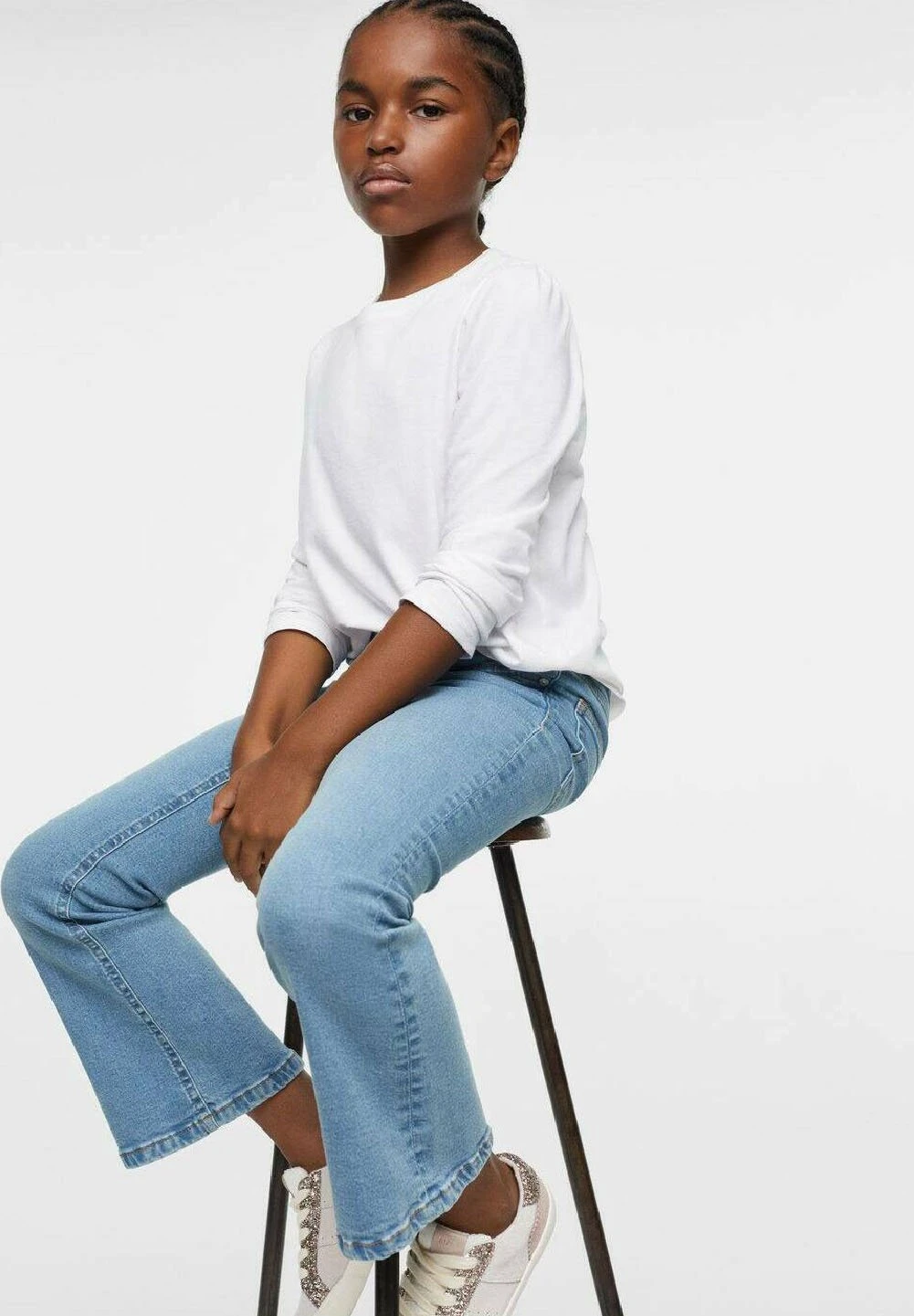 Mango Kids Flare - Jean Flare - Medium Blue â Image 6