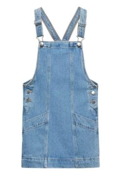 Mango Kids Paula5 - Robe En Jean - Středně Modrá