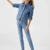 Mango Kids Allegra - Veste En Jean - Średni Niebieski