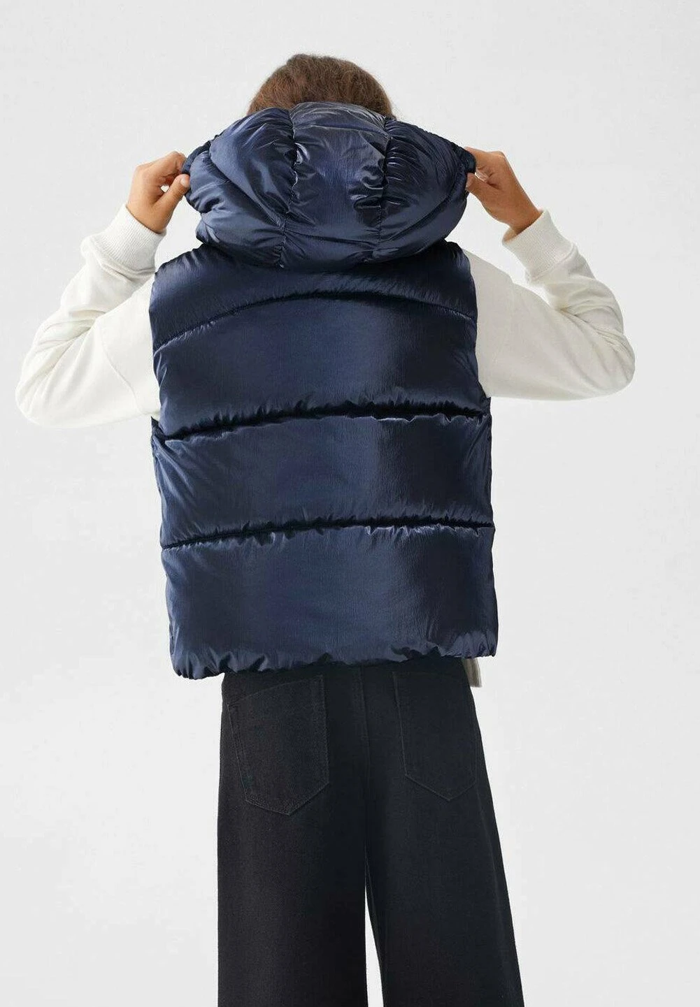 Mango Kids Sidney - Veste Sans Manches - Bleu Marine FoncĂ© â Image 3