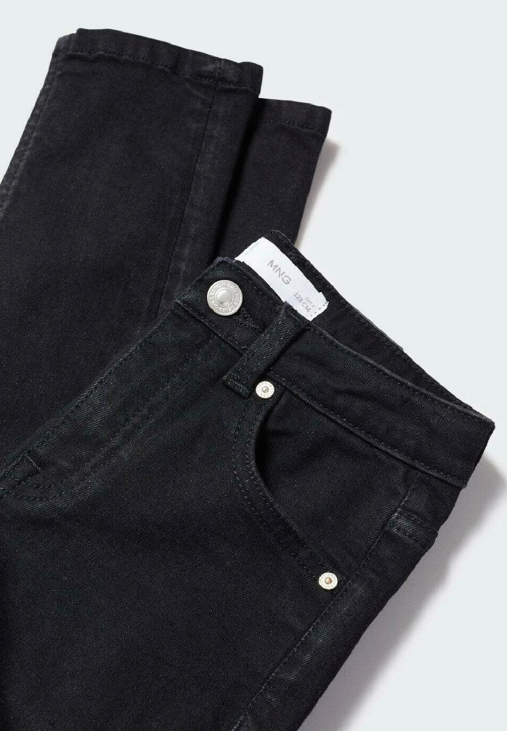 Mango Kids Jeans Skinny - Black Denim â Image 3