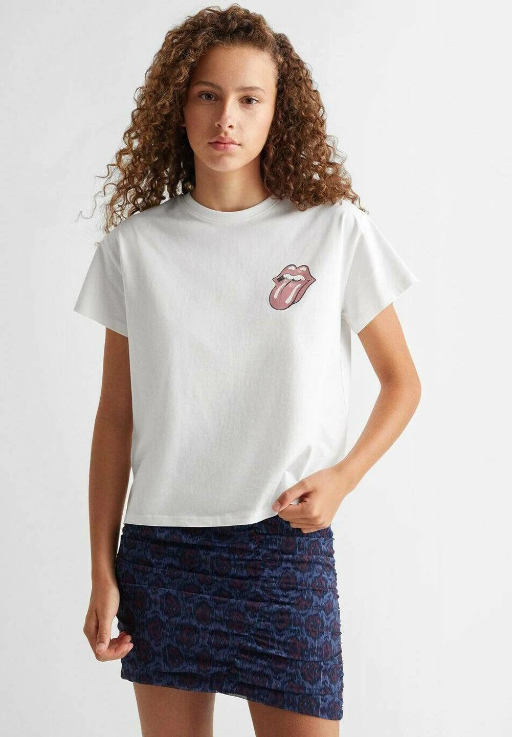 Mango Kids Rollingt - T-Shirt ImprimĂ© - Off White â Image 3