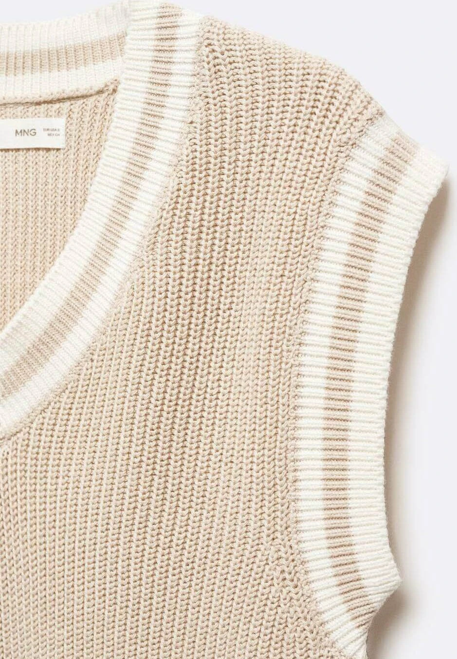 Mango Kids Aix - DĂ©bardeur - Beige â Image 5