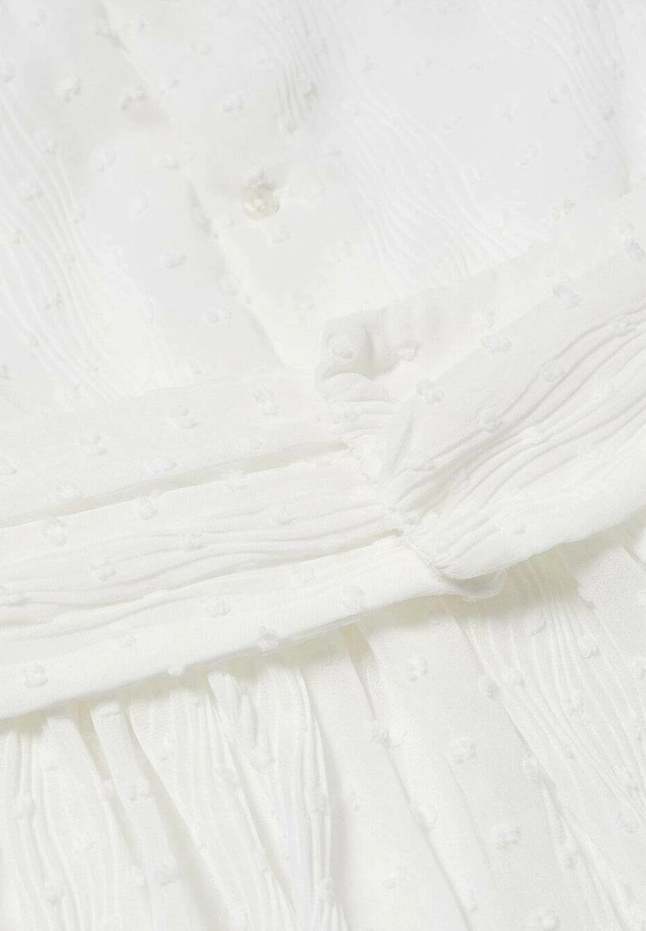 Mango Kids Vega - Robe De Jour - Blanco Roto â Image 3