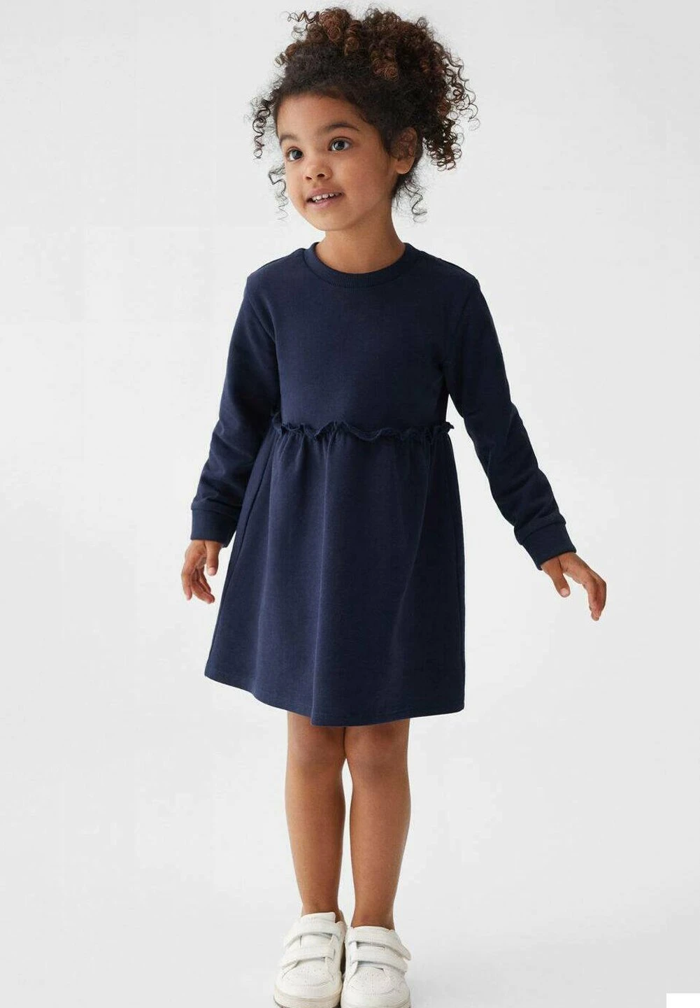 Mango Kids Jupiter - Robe De Jour - Námořnická Modrá